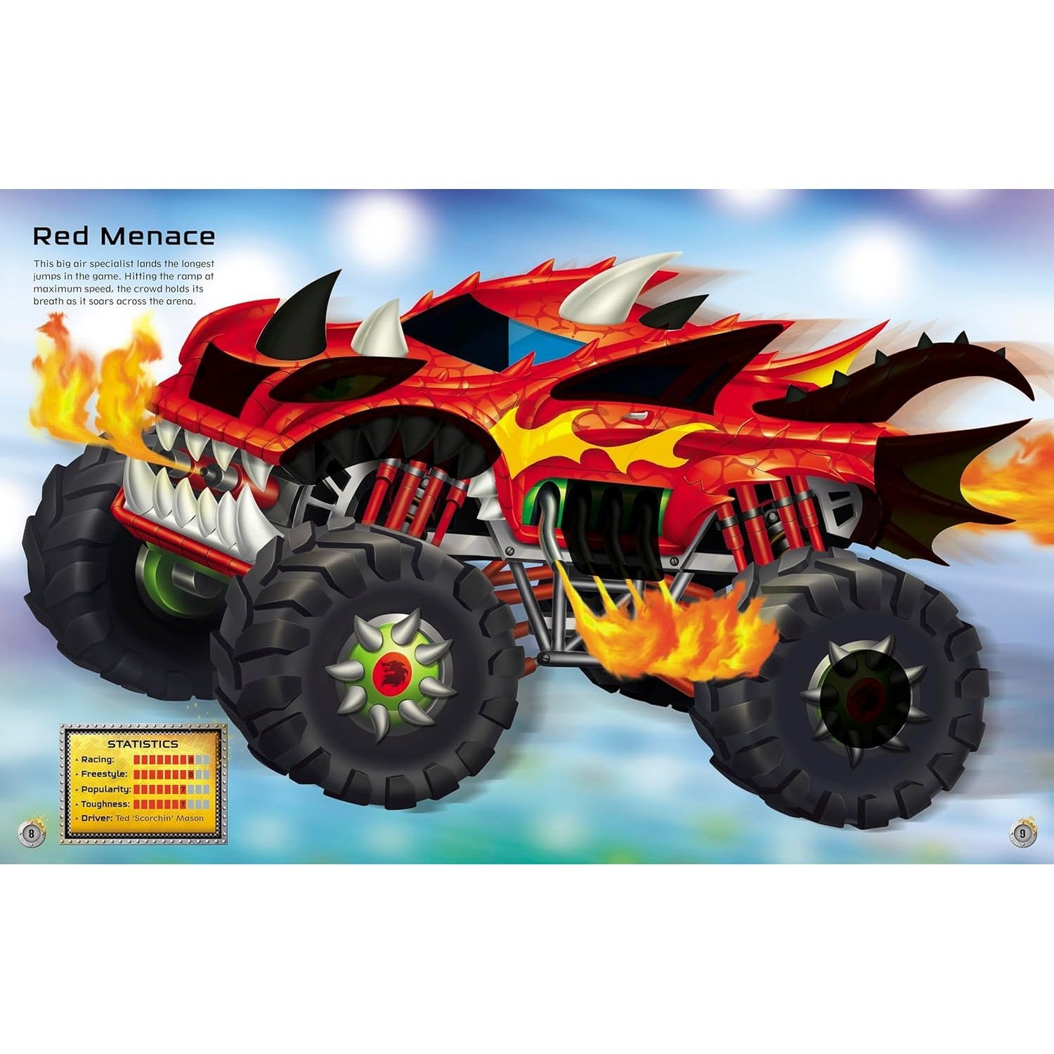 Usborne Books: Build Your Own Monster Trucks Sticker Book (Paperback Book)-HARPER COLLINS PUBLISHERS-Little Giant Kidz