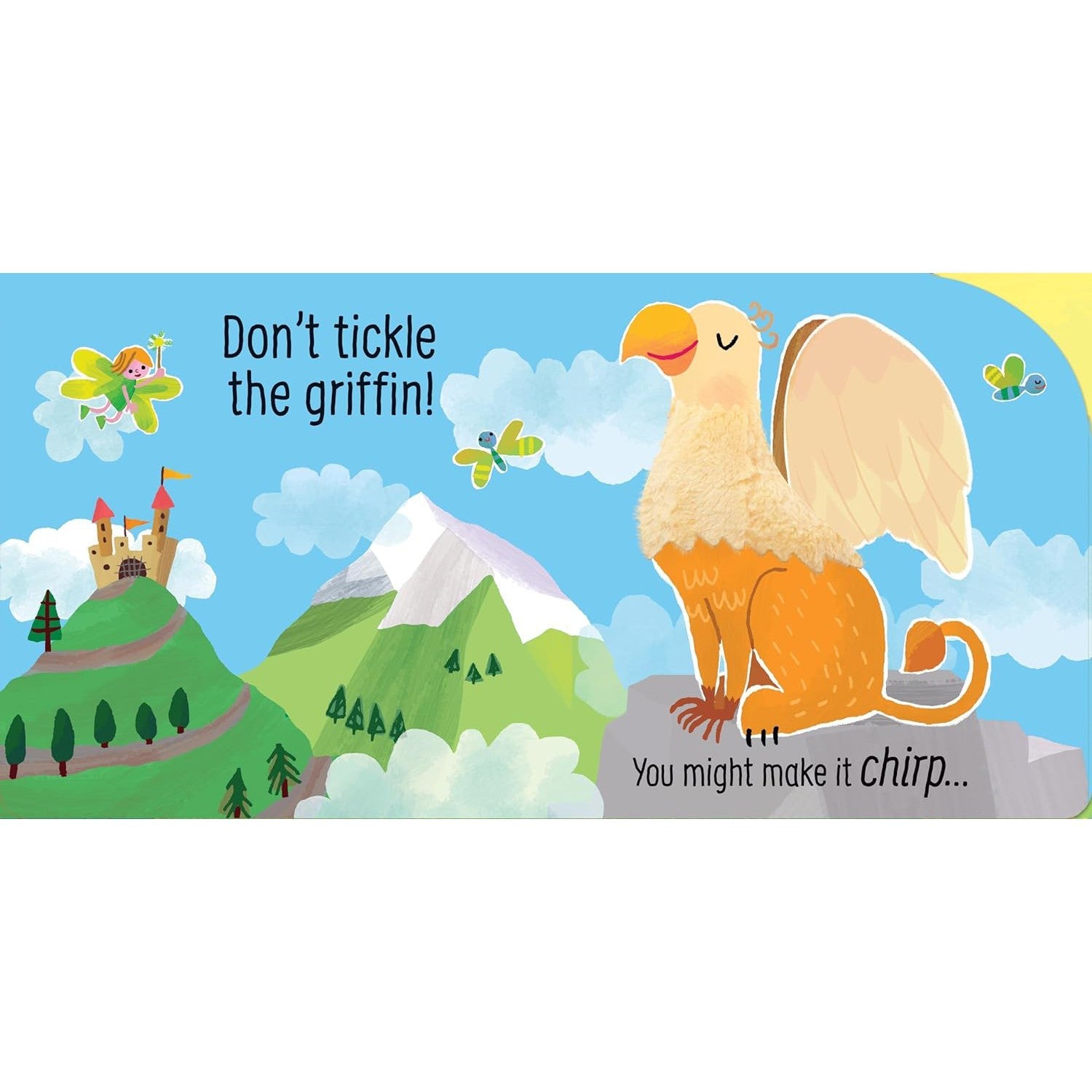 Usborne Books: Don't Tickle the Dragon! - Touchy-Feely Sounds (Board Book)-HARPER COLLINS PUBLISHERS-Little Giant Kidz