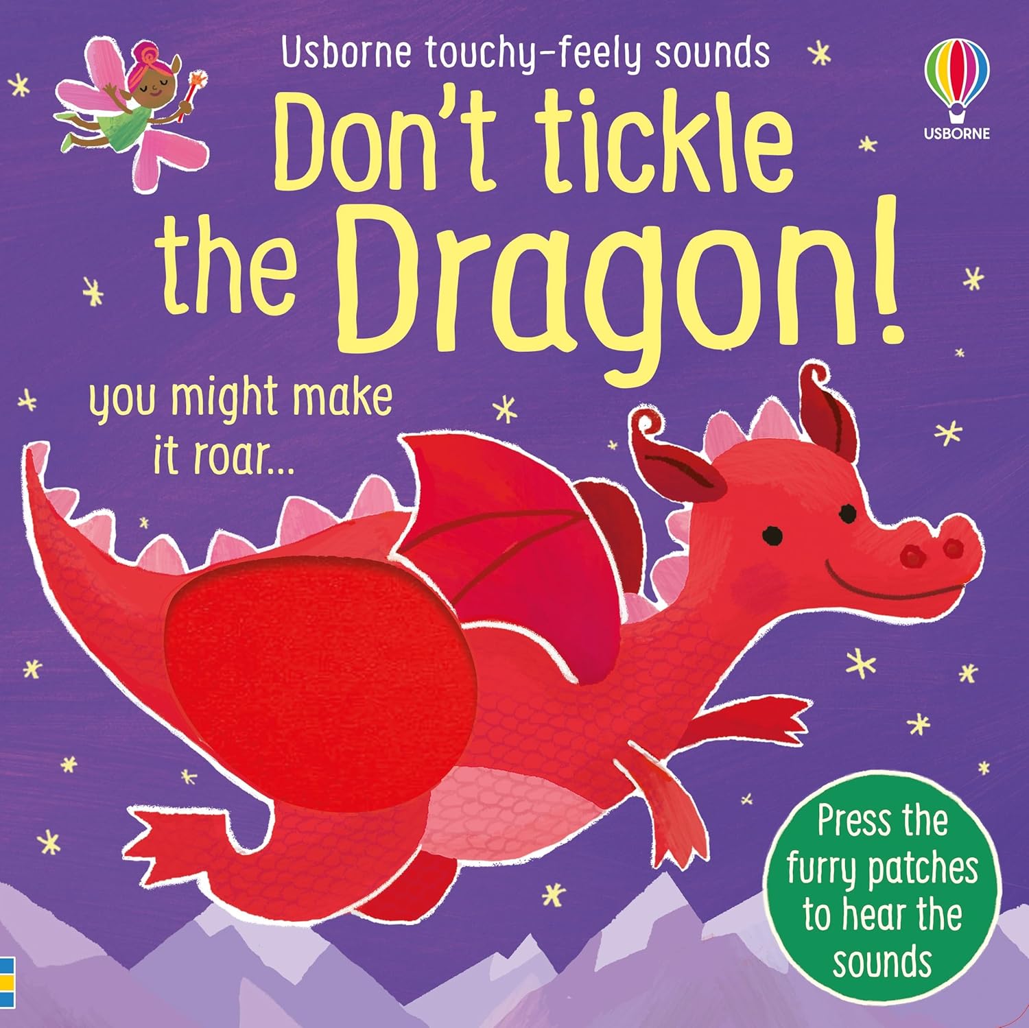 Usborne Books: Don't Tickle the Dragon! - Touchy-Feely Sounds (Board Book)-HARPER COLLINS PUBLISHERS-Little Giant Kidz