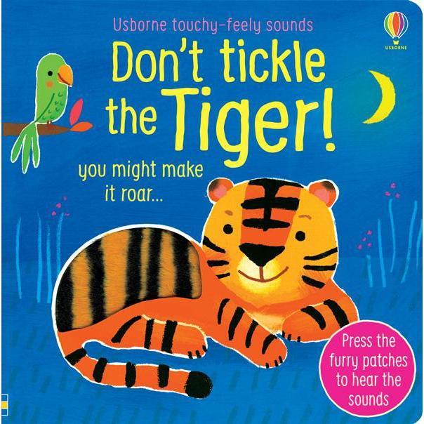 Usborne Books: Don't Tickle the Tiger! - Touchy-Feely Sounds (Board Book)-HARPER COLLINS PUBLISHERS-Little Giant Kidz