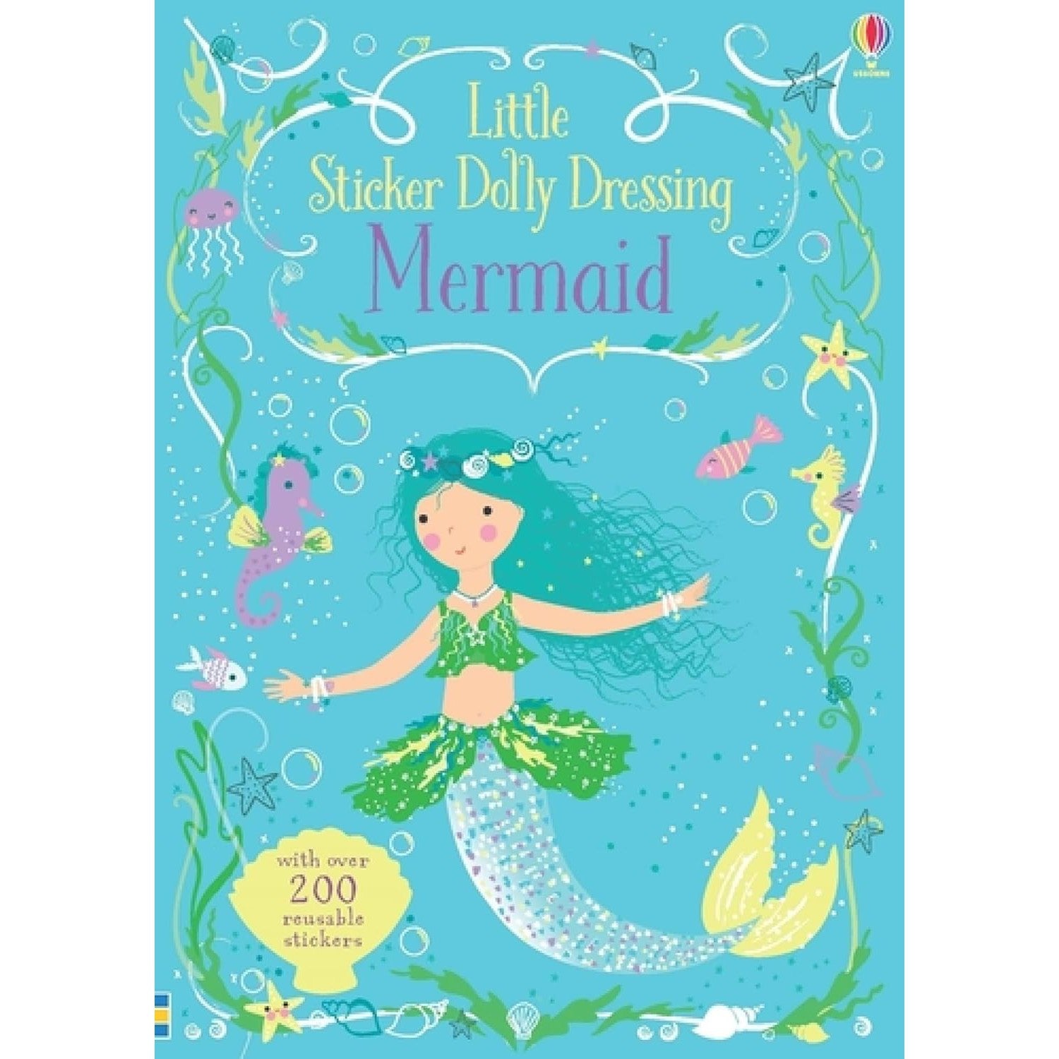 Usborne Books: Little Sticker Dolly Dressing Mermaids (Paperback Book)-HARPER COLLINS PUBLISHERS-Little Giant Kidz