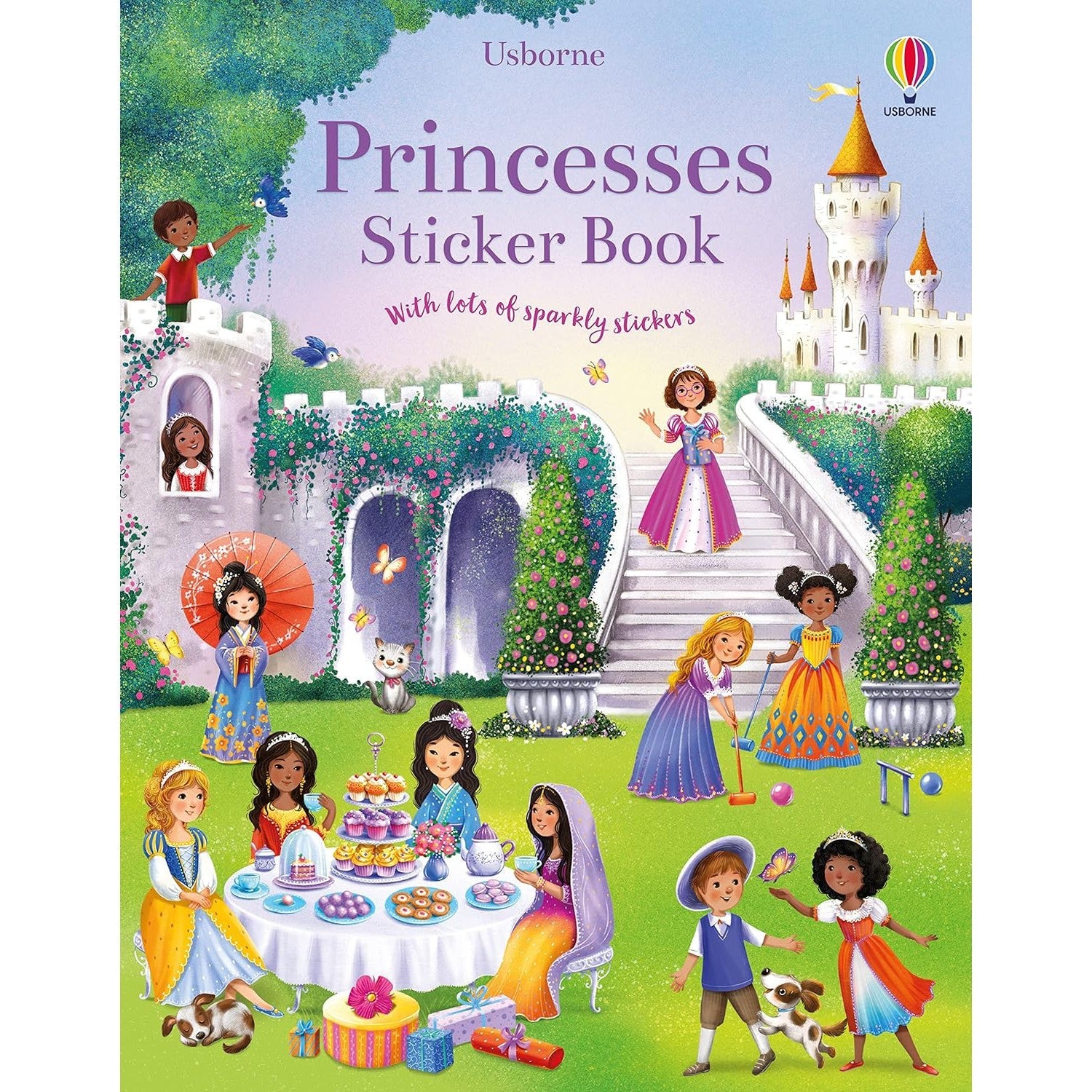 Usborne Books: Princesses Sticker Book (Paperback Book)-HARPER COLLINS PUBLISHERS-Little Giant Kidz