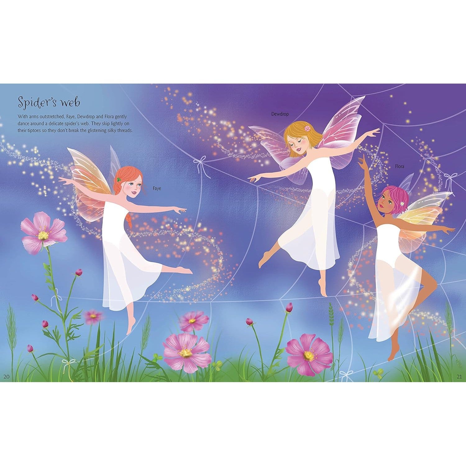 Usborne Books: Sticker Dolly Dressing - Dancing Fairies (Paperback Book)-HARPER COLLINS PUBLISHERS-Little Giant Kidz