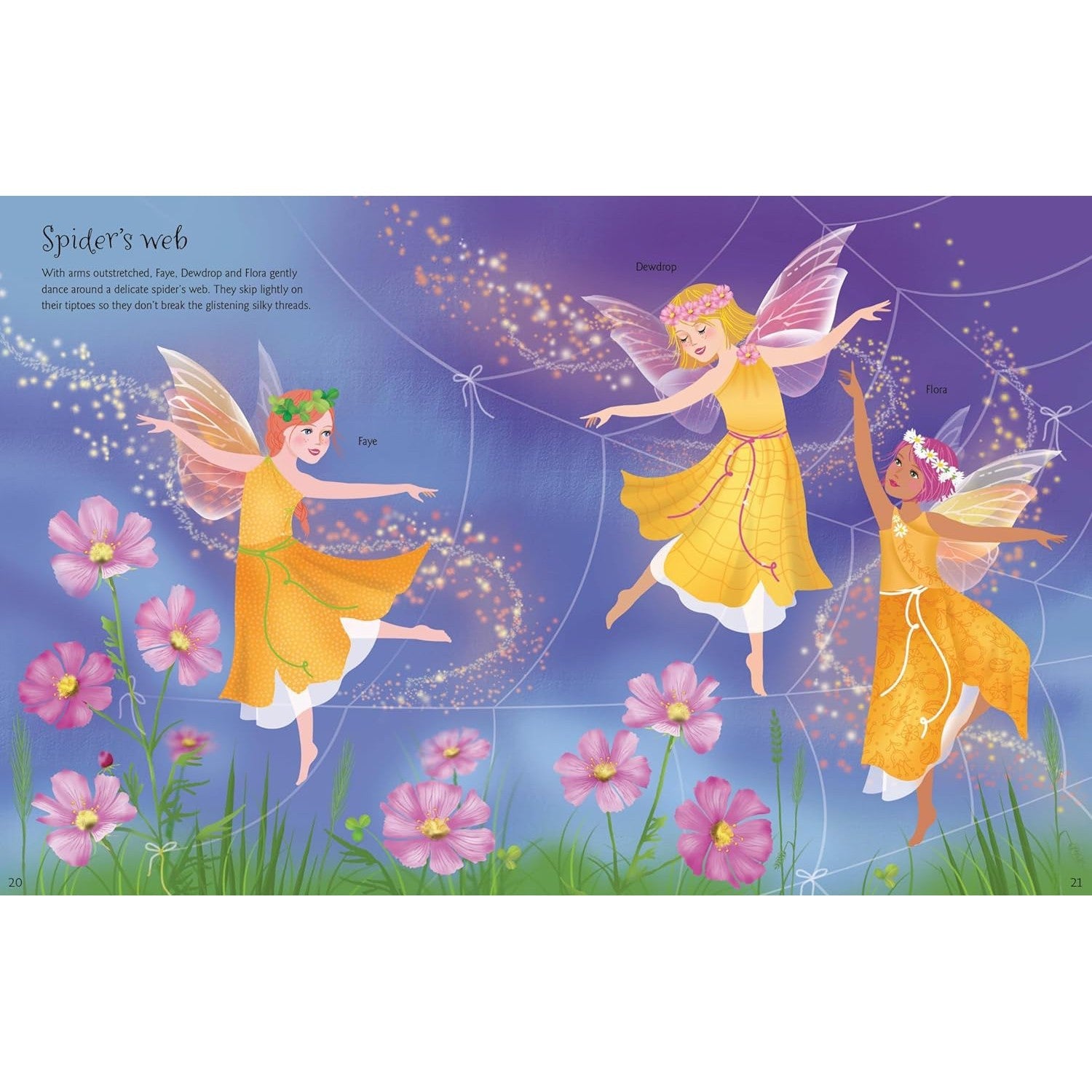 Usborne Books: Sticker Dolly Dressing - Dancing Fairies (Paperback Book)-HARPER COLLINS PUBLISHERS-Little Giant Kidz