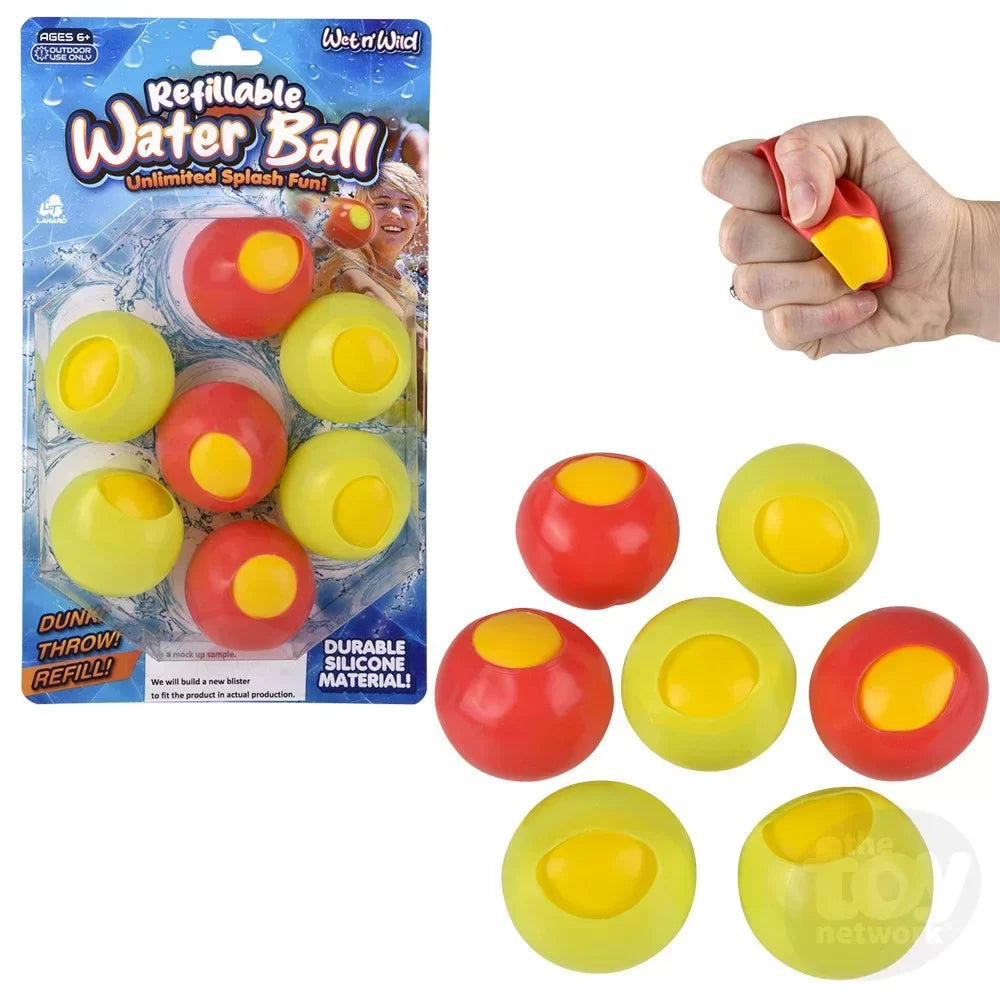Wet & Wild Refillable Water Balls! Unlimited Splash Fun-U.S. TOY-Little Giant Kidz