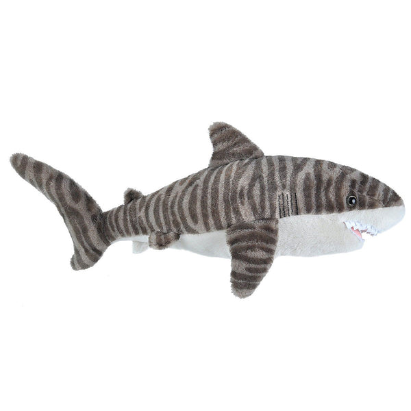 Wild Republic Cuddlekins Tiger Shark- 15"-Wild Republic-Little Giant Kidz