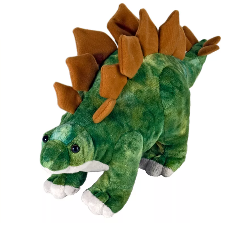 Wild Republic Dinosauria Mini Stegosaurus -10"-Wild Republic-Little Giant Kidz