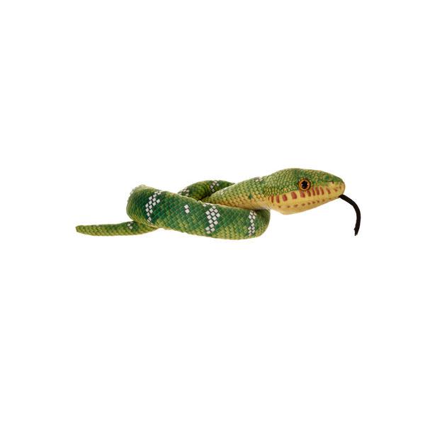 Wild Republic Green Coiled Emerald Tree Boa- 36"-Wild Republic-Little Giant Kidz