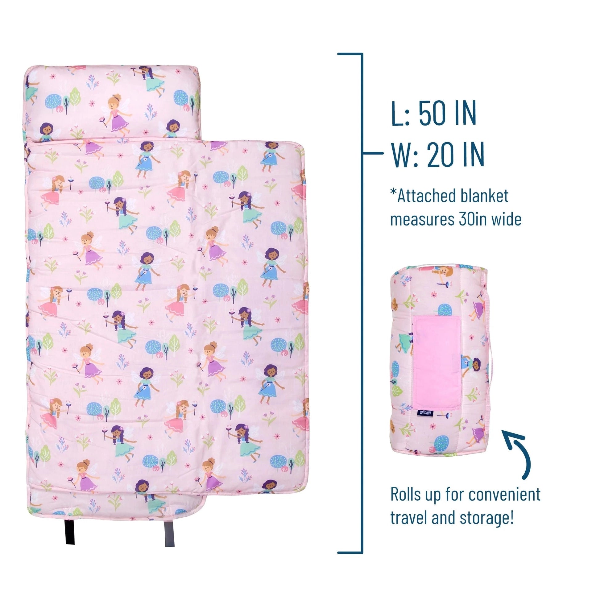 Wildkin Original Nap Mat - Fairy Garden-Wildkin-Little Giant Kidz