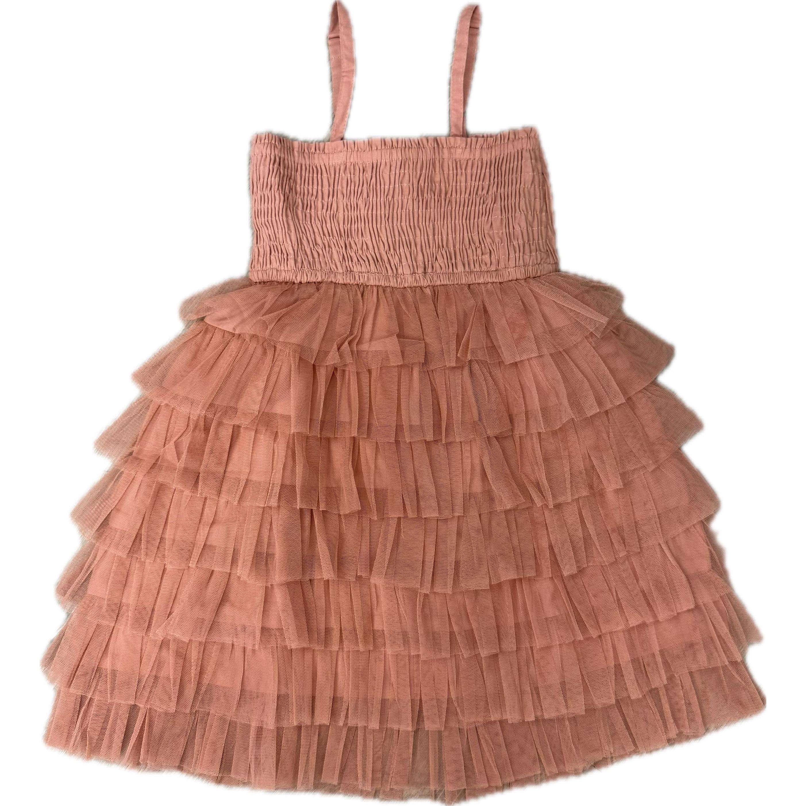 Yo Baby Coral Party Dress-Yo Baby-Little Giant Kidz