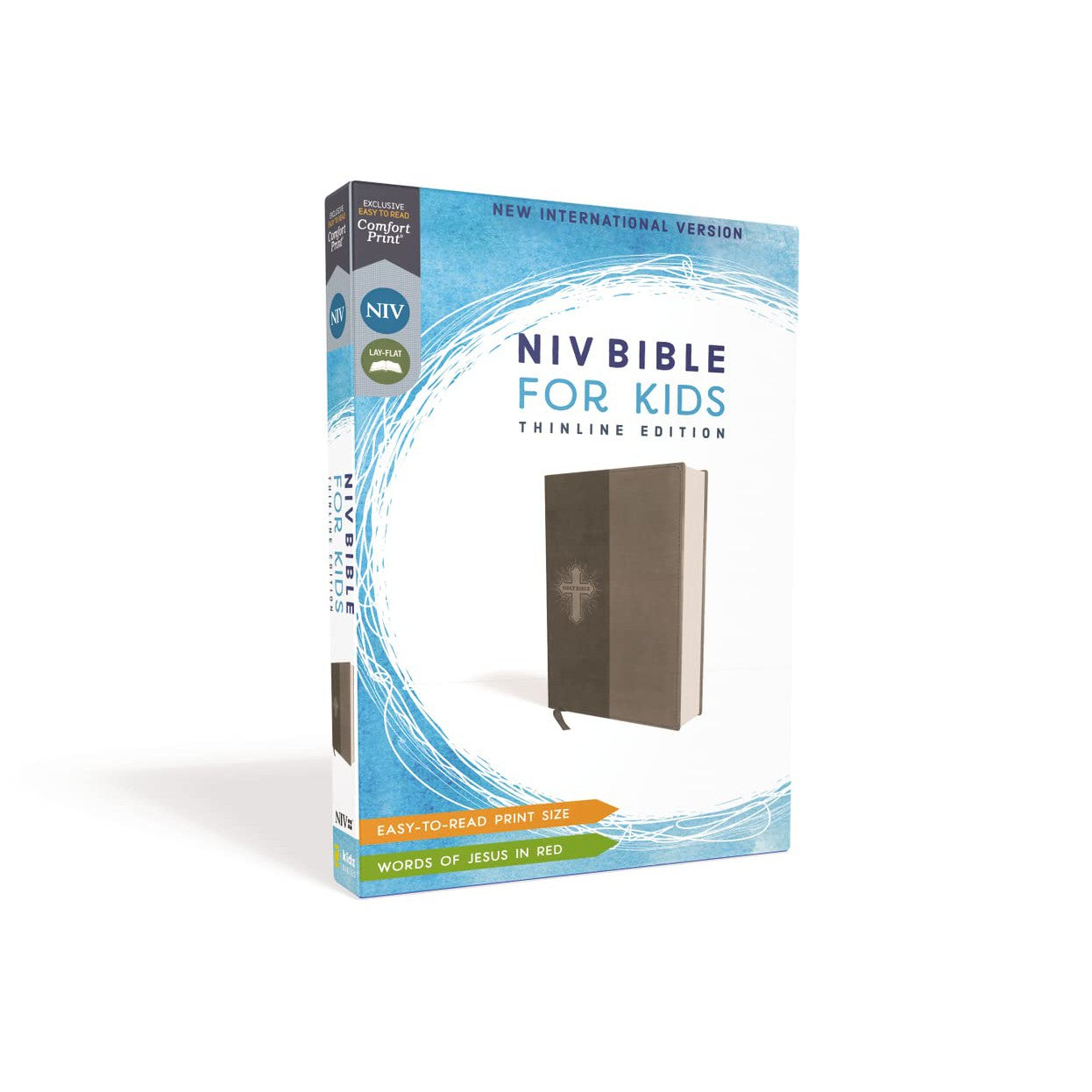 Zonder Kidz: NIV Bible for Kids - Thinline Edition - Gray-HARPER COLLINS PUBLISHERS-Little Giant Kidz