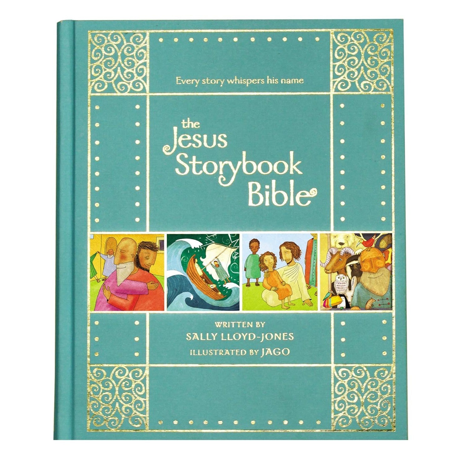 Zonder Kidz: The Jesus Storybook Bible Gift Edition: Every Story Whispers His Name (Hardcover Book)-HARPER COLLINS PUBLISHERS-Little Giant Kidz