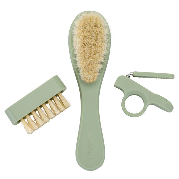 noüka Baby Grooming Kit - Leaf-Maighan Distribution-Little Giant Kidz