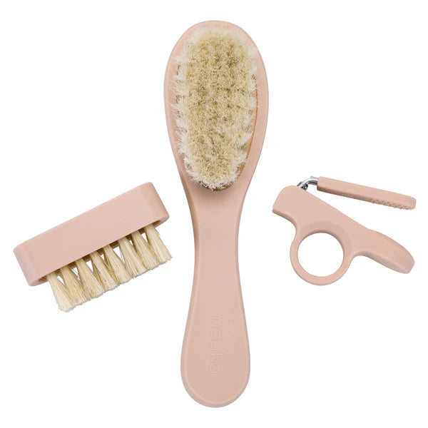 noüka Baby Grooming Kit - Soft Pink-Maighan Distribution-Little Giant Kidz