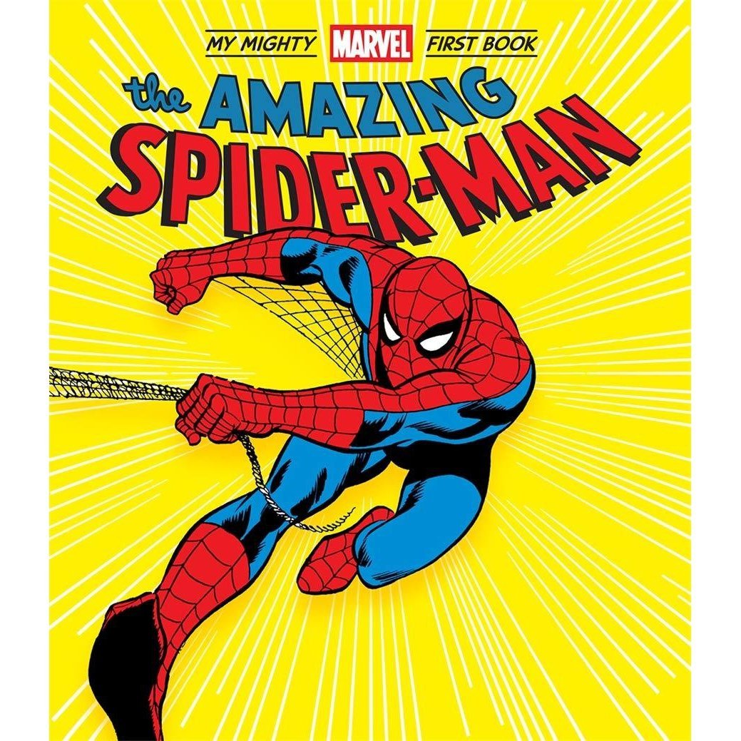 Abrams Books: The Amazing Spider-Man: My Mighty Marvel First Book (Board Book)-ABRAMS BOOKS-Little Giant Kidz