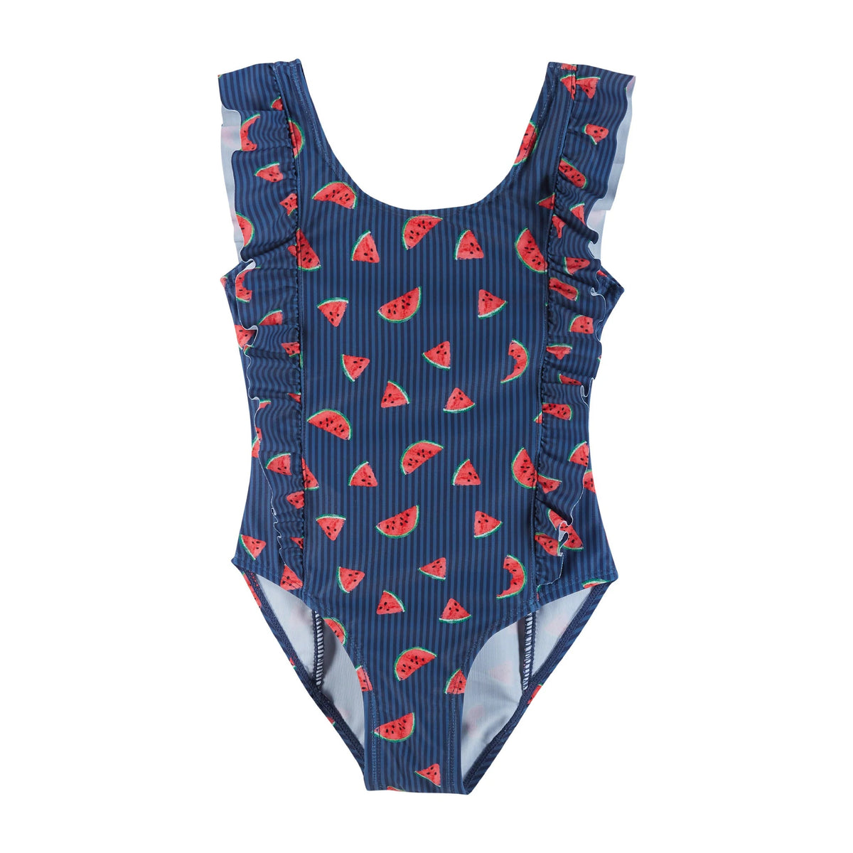 Andy & Evan Tween UPF 50+ Aqua & Tie Dye Reversible Swim Suit
