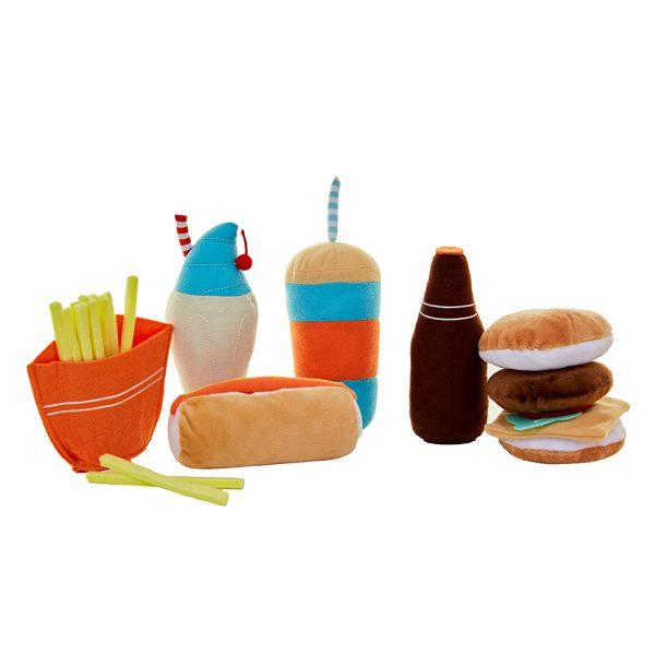 Asweets Big Burger Play Food Set-ASWEETS-Little Giant Kidz