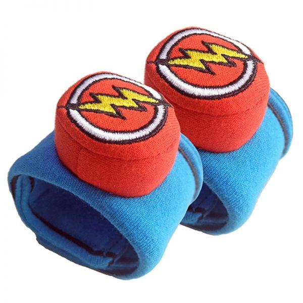 Asweets Lightning Superhero Wrist Rattles-ASWEETS-Little Giant Kidz