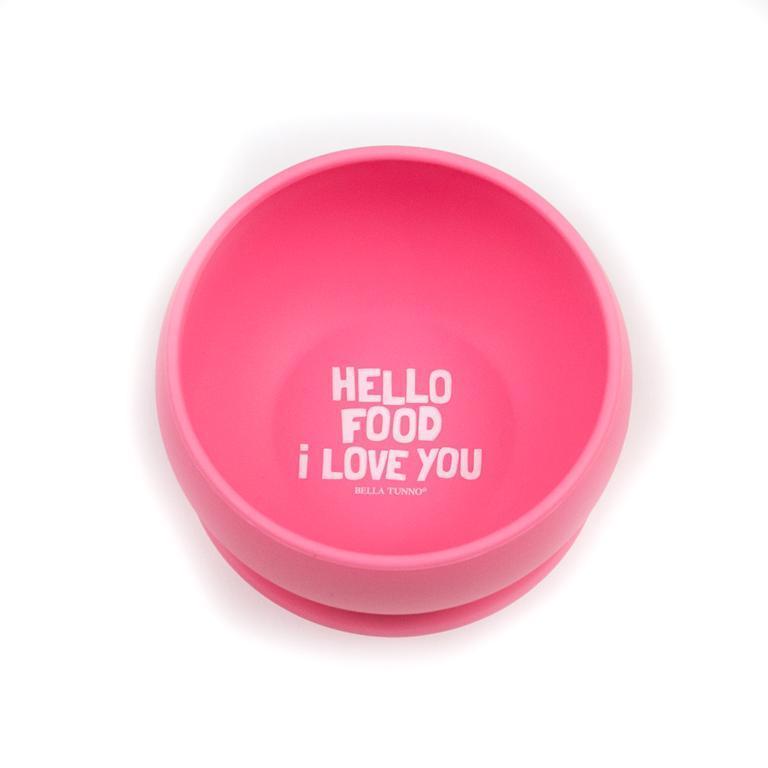 Bella Tunno Wonder Bowl - Hello Food I love You-BELLA TUNNO-Little Giant Kidz