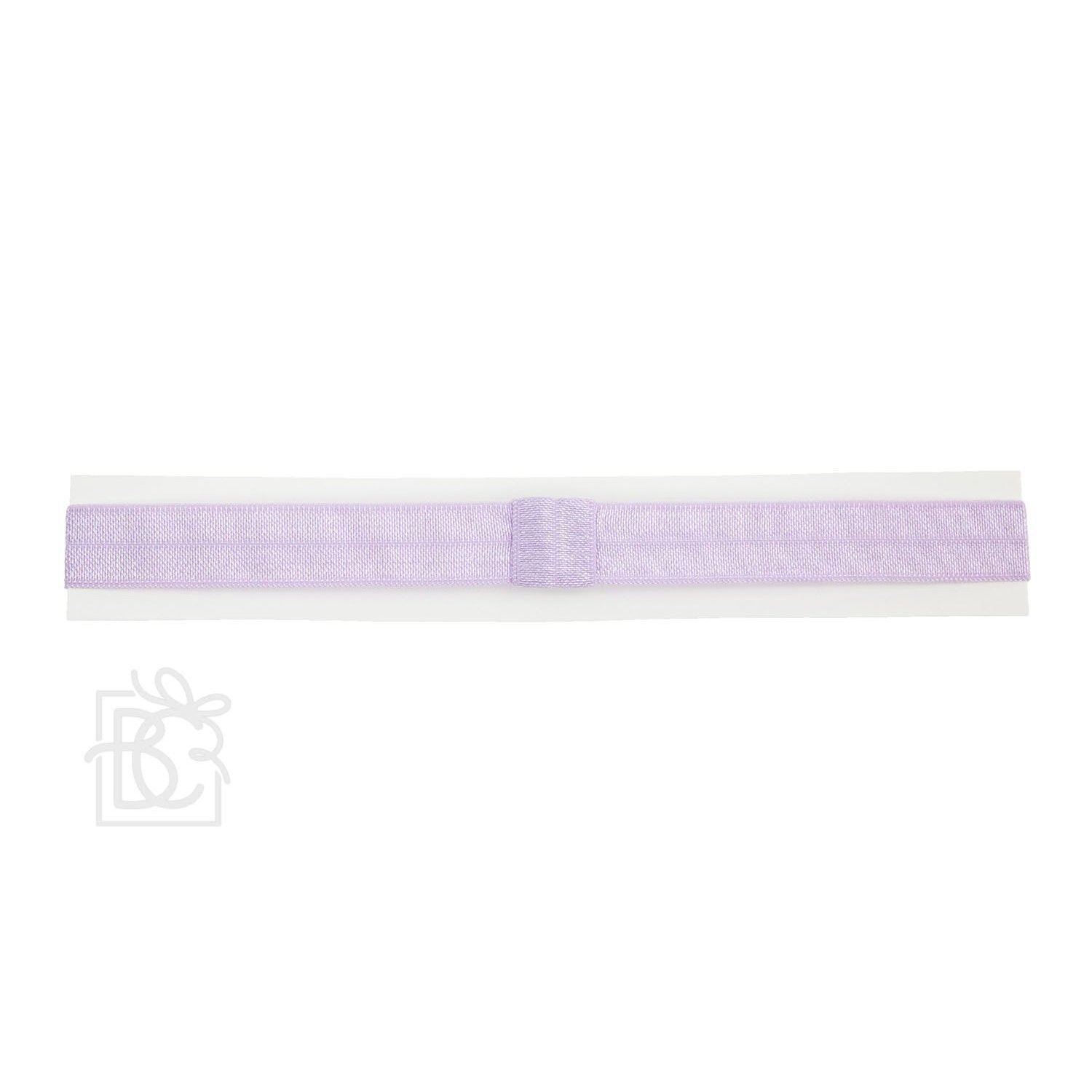 Beyond Creations Add-a-Bow Skinny Elastic Headband (0-3M) Light Orchid-BEYOND CREATIONS-Little Giant Kidz