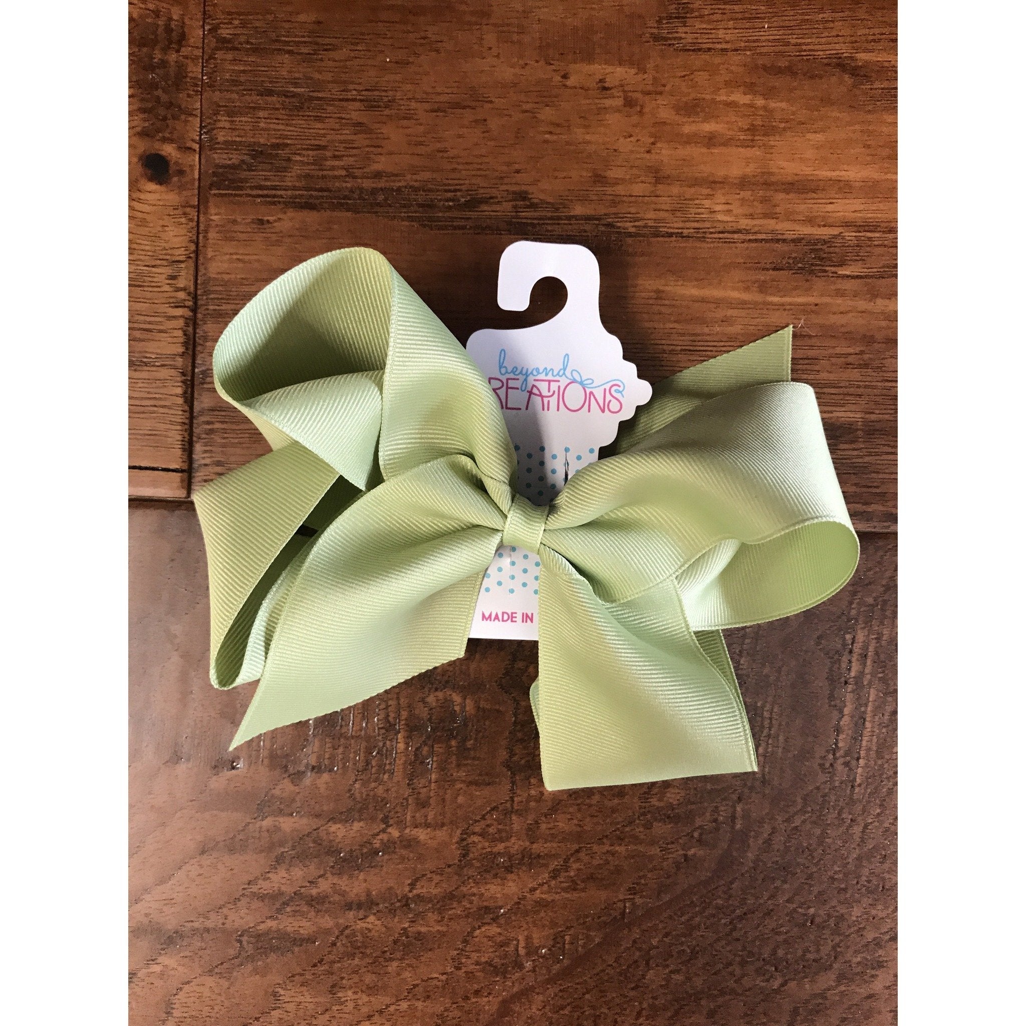 Beyond Creations Bow CGEE XXL Classic Bow w/French Clip-BEYOND CREATIONS-Little Giant Kidz