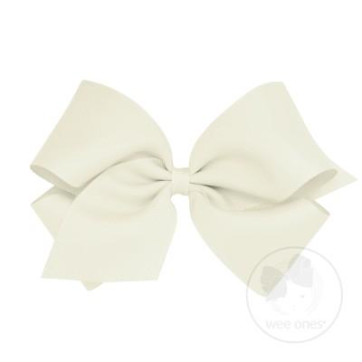 Beyond Creations Large Grosgrain Classic Bow w/Plain Wrap-BEYOND CREATIONS-Little Giant Kidz