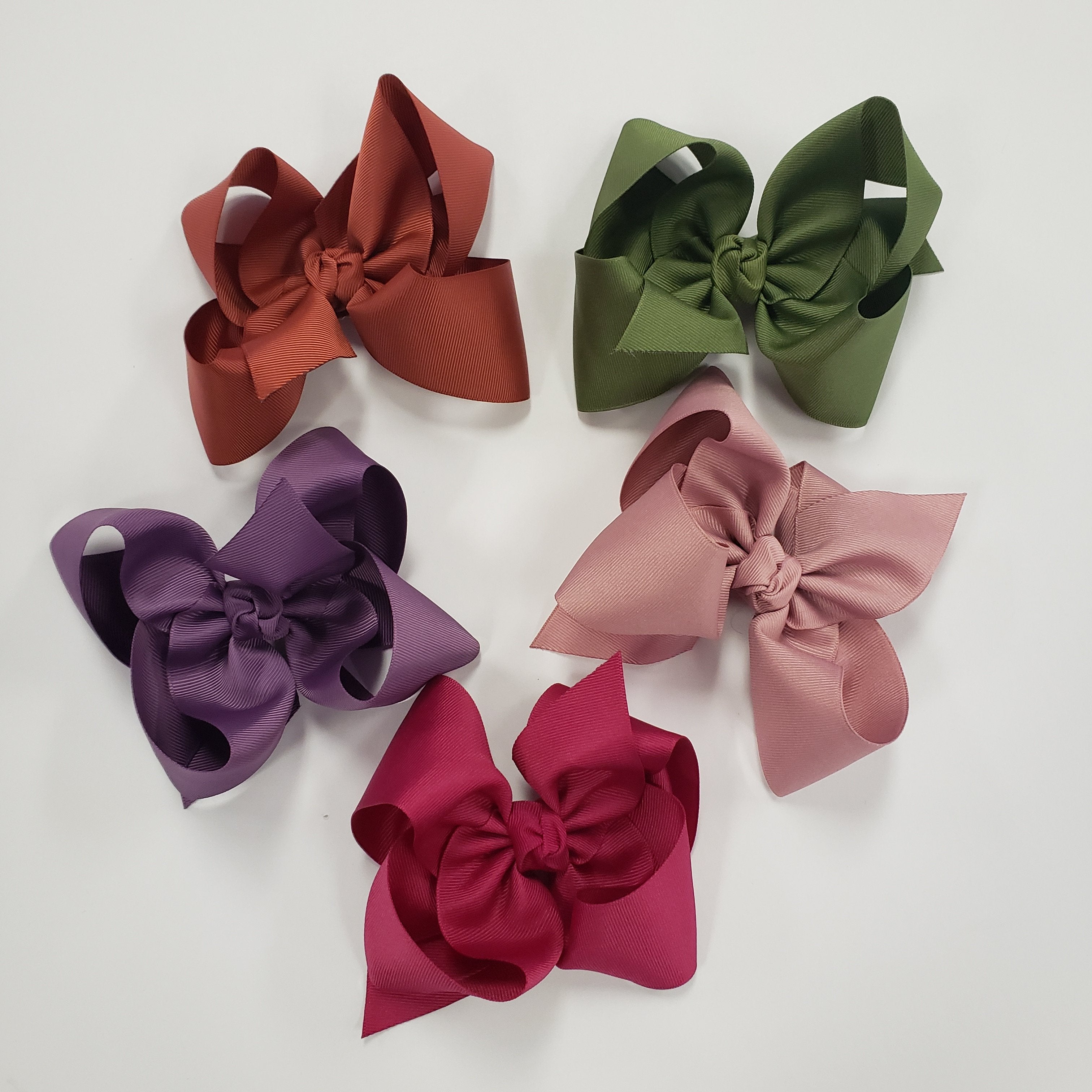 Beyond Creations Large Grosgrain Double Knot Bow (BKEAC) - Harmony-BEYOND CREATIONS-Little Giant Kidz