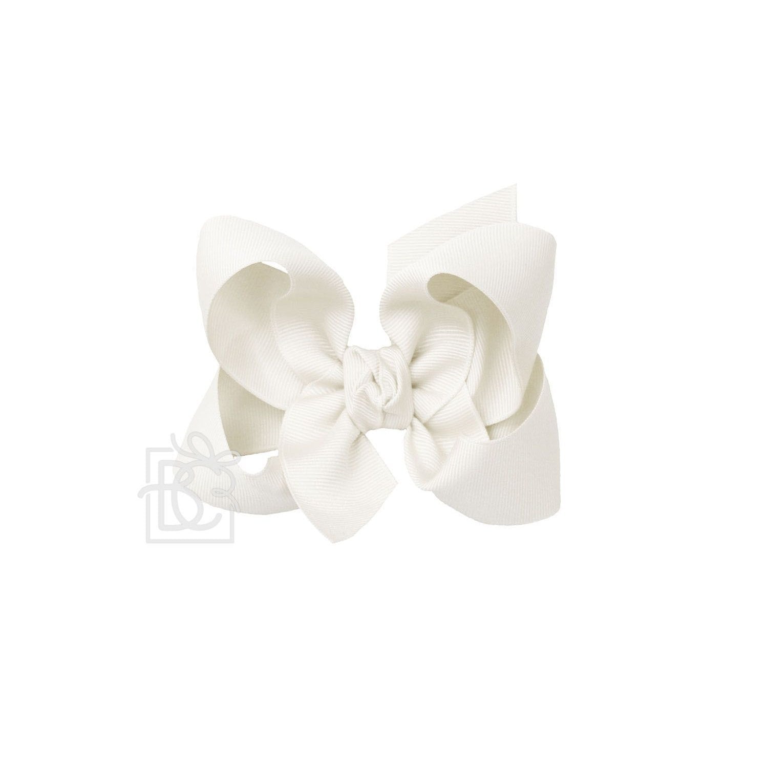 Beyond Creations Large Grosgrain Double Knot Bow (BKLAC)-BEYOND CREATIONS-Little Giant Kidz