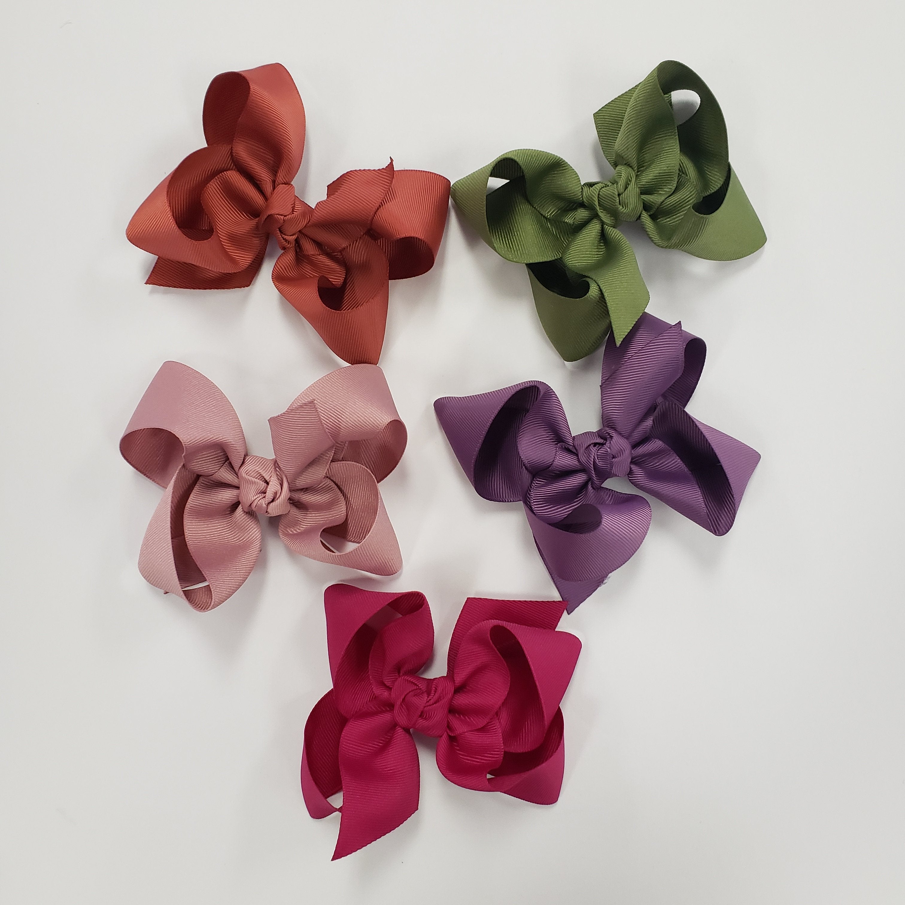 Beyond Creations Large Grosgrain Double Knot Bow (BKLAC) - Harmony-BEYOND CREATIONS-Little Giant Kidz