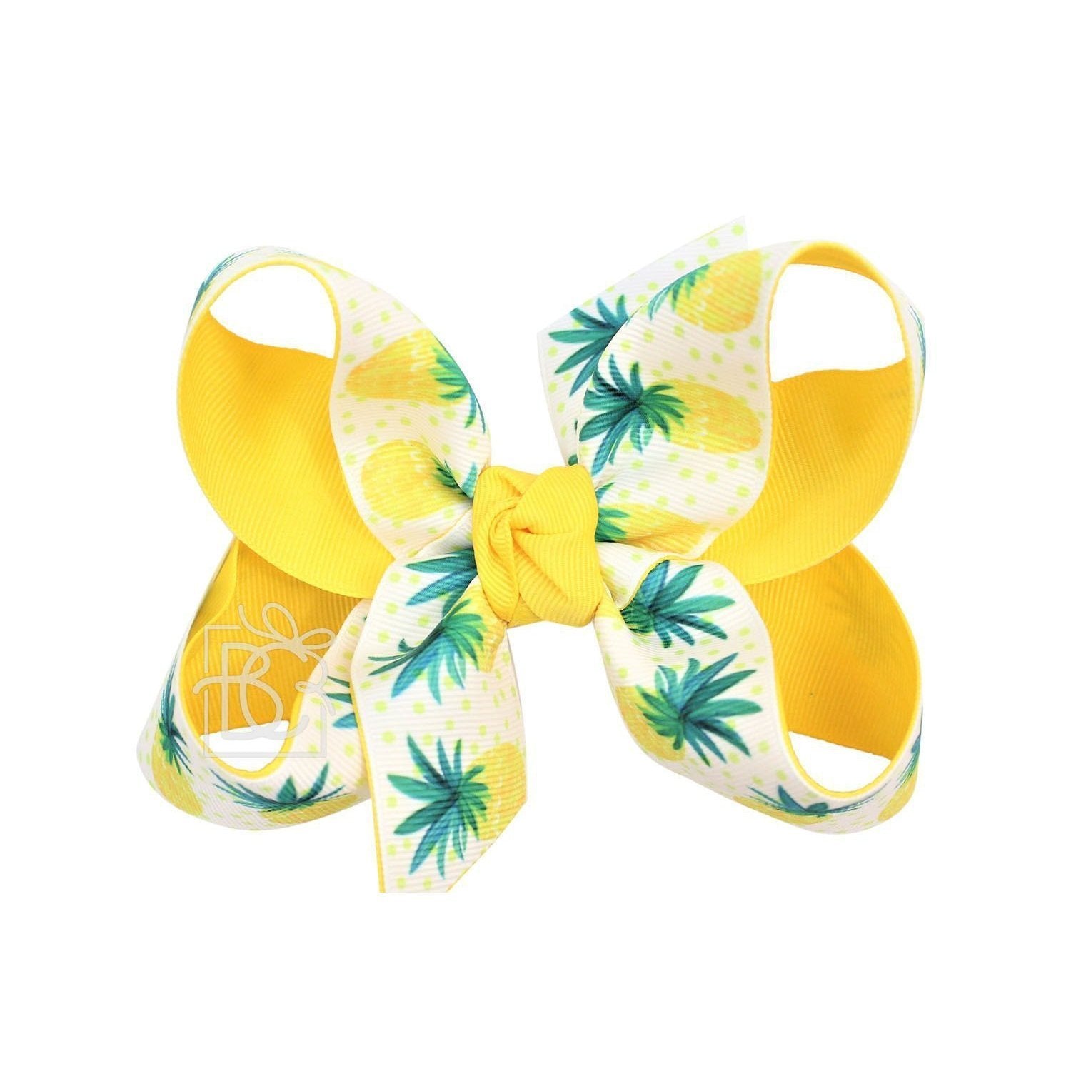 Beyond Creations Layered Pineapple Bow w/Knot-BEYOND CREATIONS-Little Giant Kidz