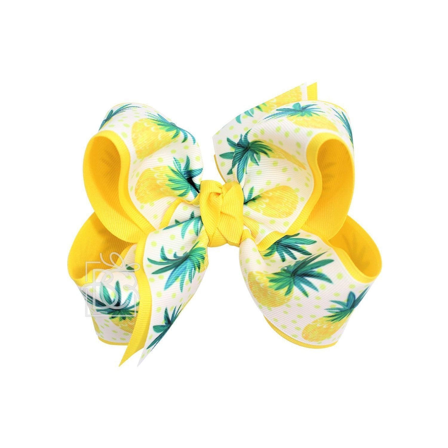 Beyond Creations Layered Pineapple Bow w/Knot-BEYOND CREATIONS-Little Giant Kidz