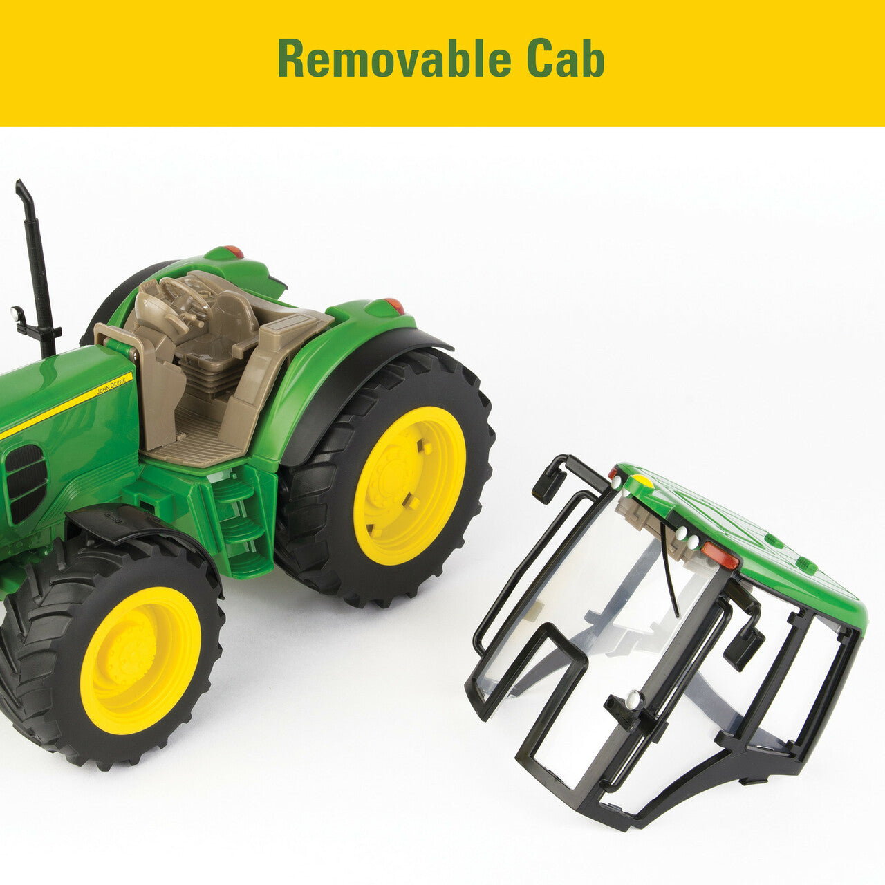 Big Farm Lights & Sounds John Deere 1:16 Scale 7330 Tractor-JOHN DEERE-Little Giant Kidz