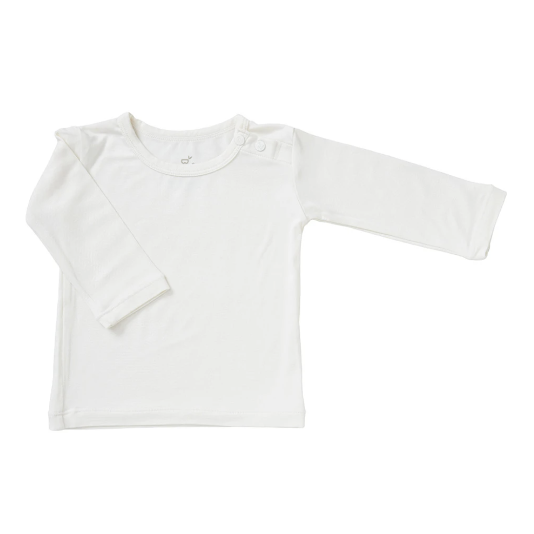 Boody Baby Long Sleeve Top - Chalk-BOODY-Little Giant Kidz