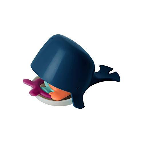 Boon CHOMP Hungry Whale Bath Toy - Navy/Multi-BOON-Little Giant Kidz