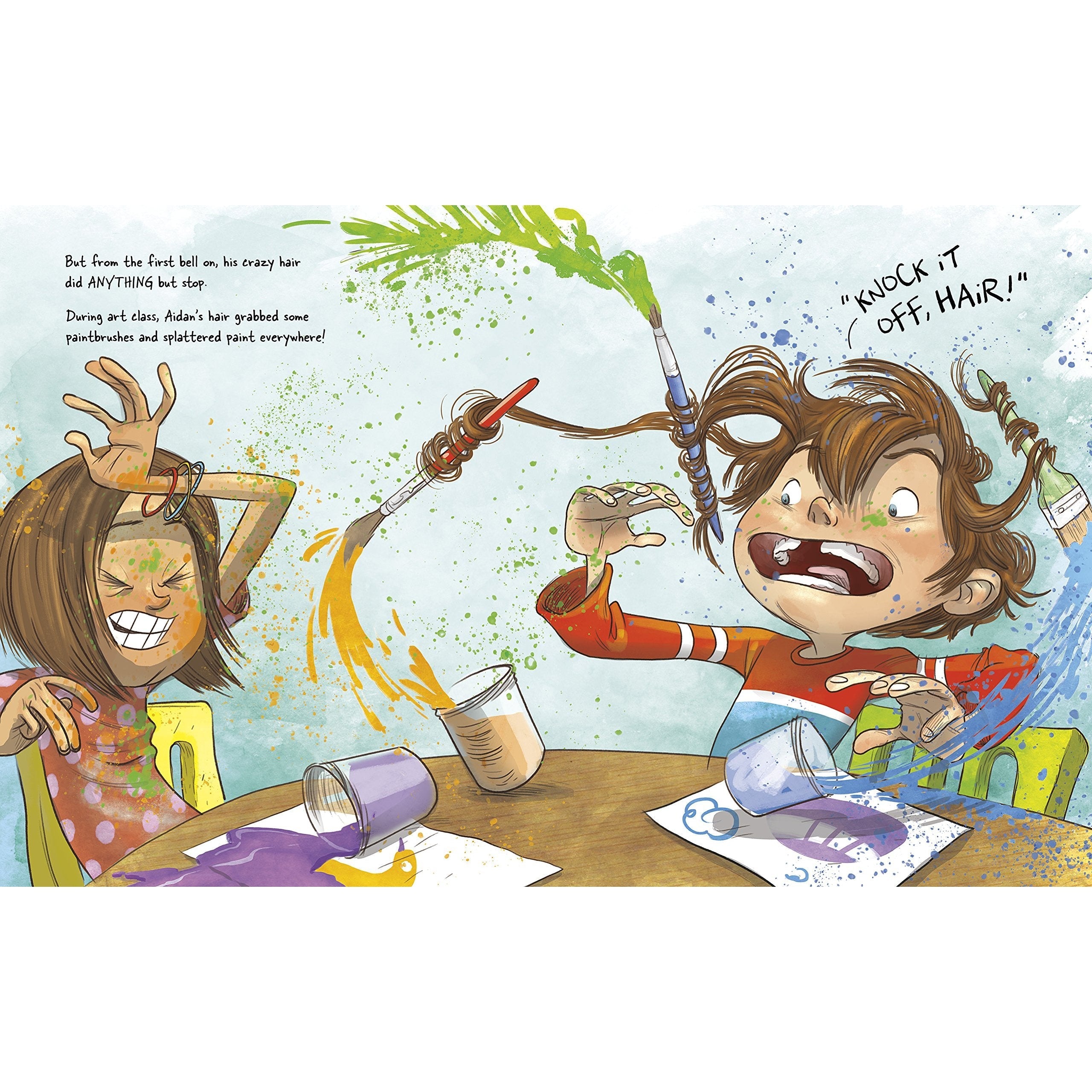 Capstone Publishing: Hair-pocalypse (Hardcover Book)-CAPSTONE PUBLISHING-Little Giant Kidz