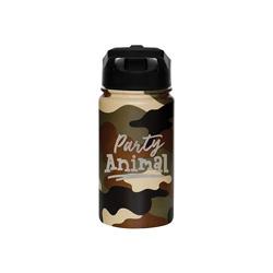 Carson 14oz Bottle "Party Animal" Tumbler - Camo-Carson-Little Giant Kidz