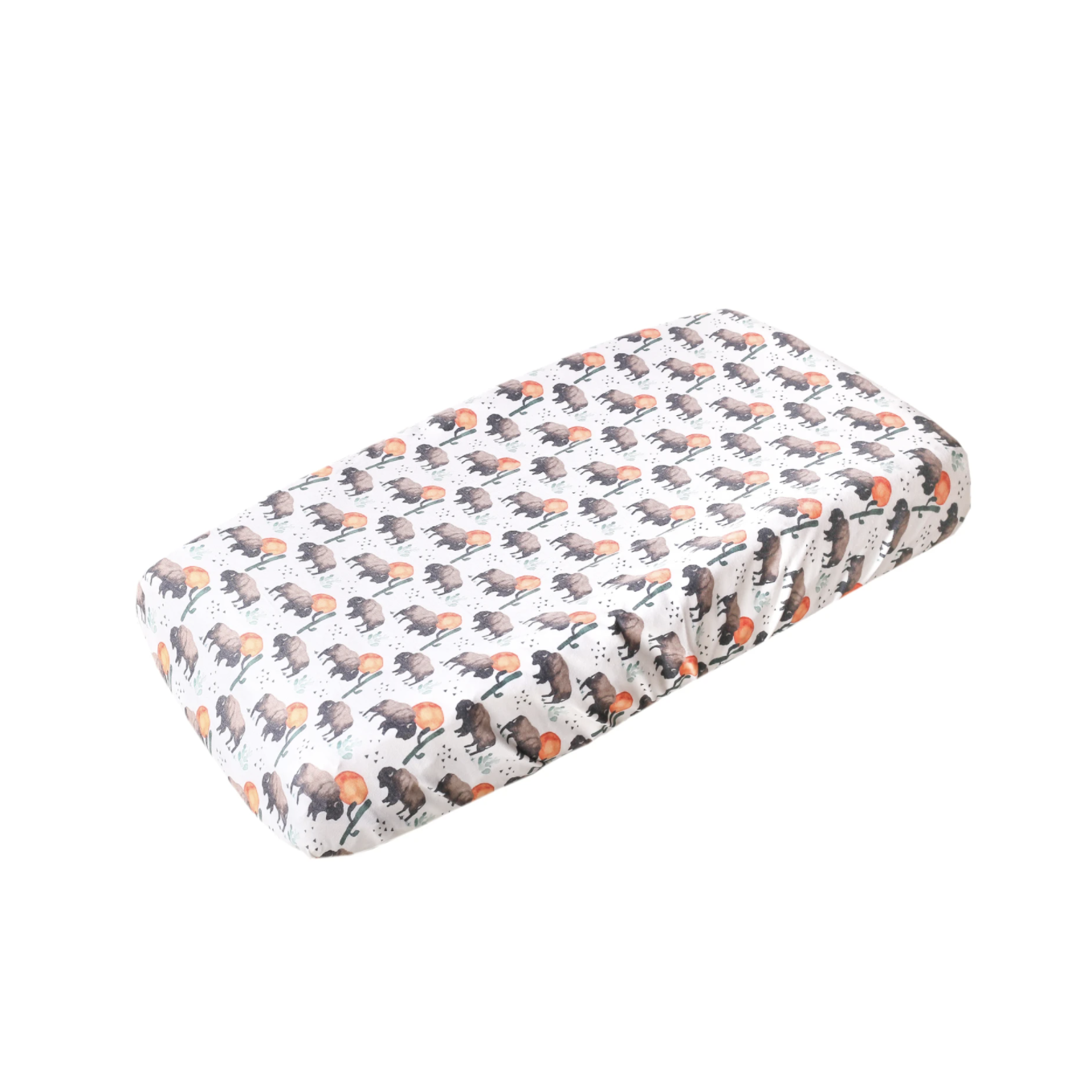 Copper Pearl Bison Premium Knit Diaper Changing Pad Cover-COPPER PEARL-Little Giant Kidz