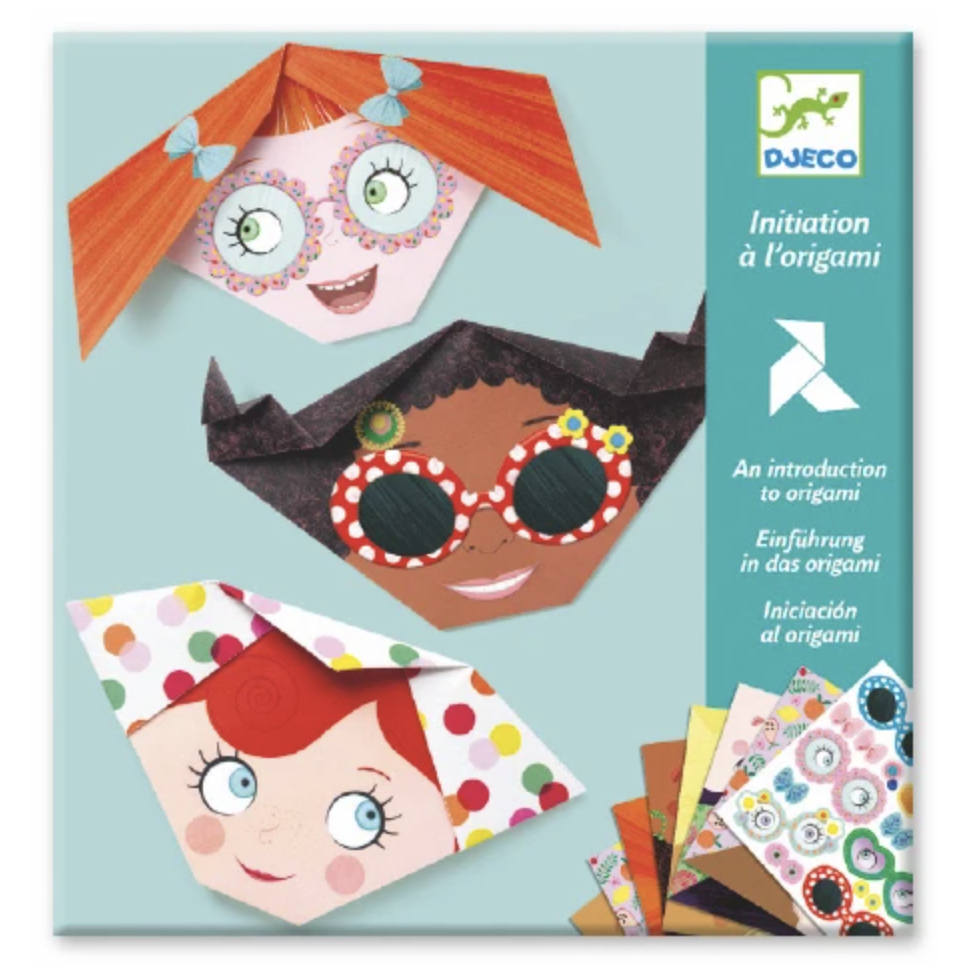 DJECO Petit Gifts Origami - Pretty Faces-DJECO-Little Giant Kidz