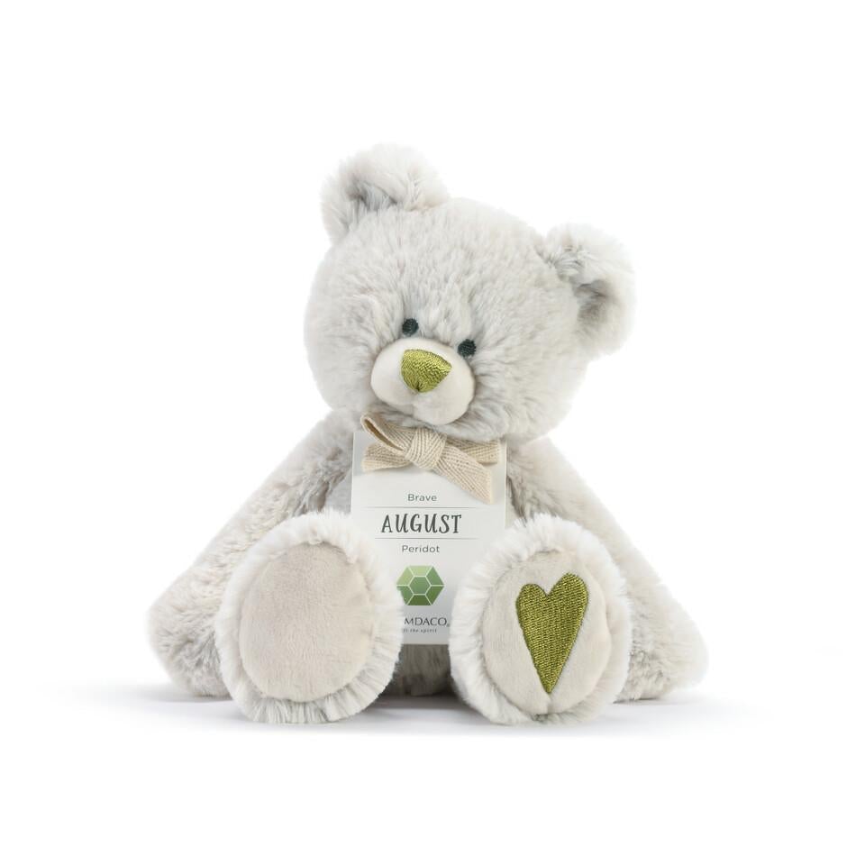 Demdaco Birthstone Bear - August-DEMDACO-Little Giant Kidz