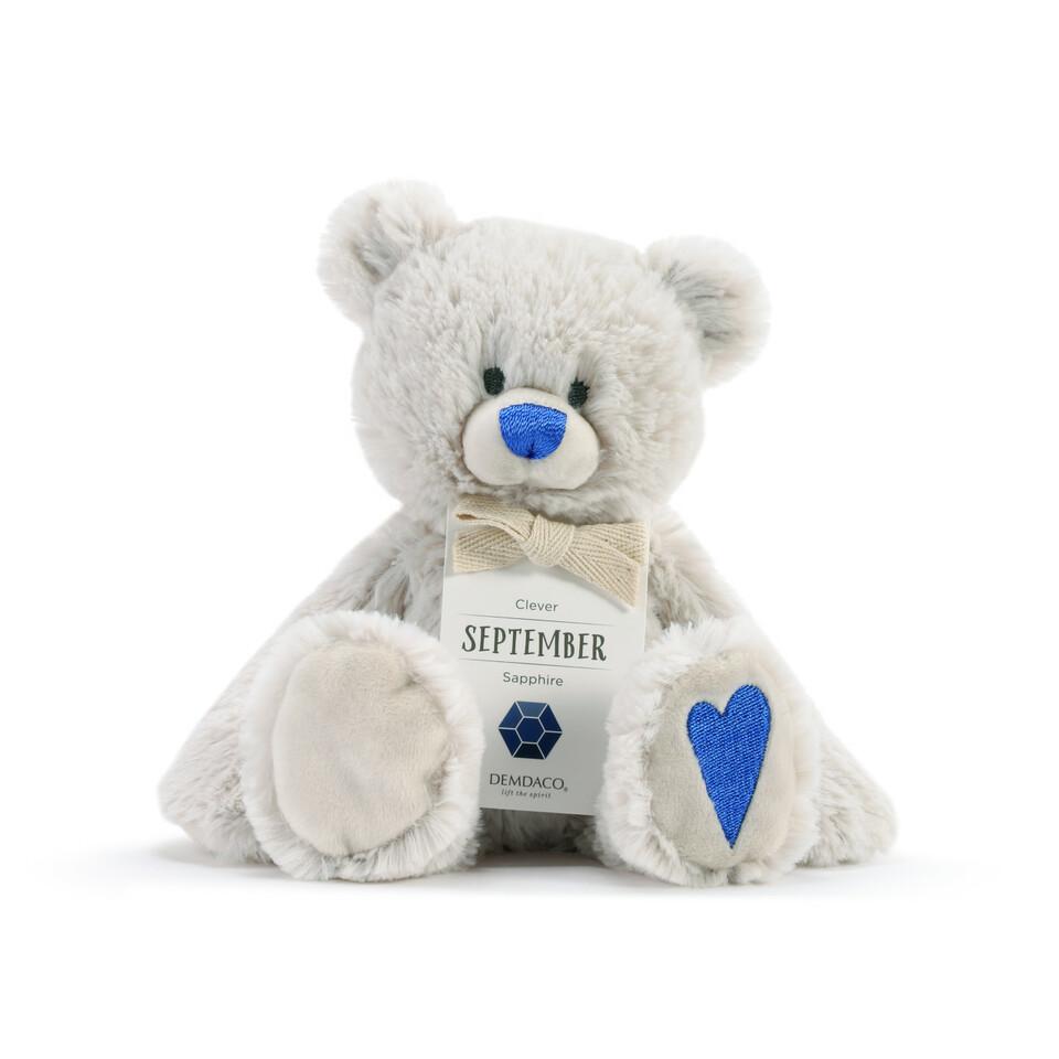 Demdaco Birthstone Bear - September-DEMDACO-Little Giant Kidz