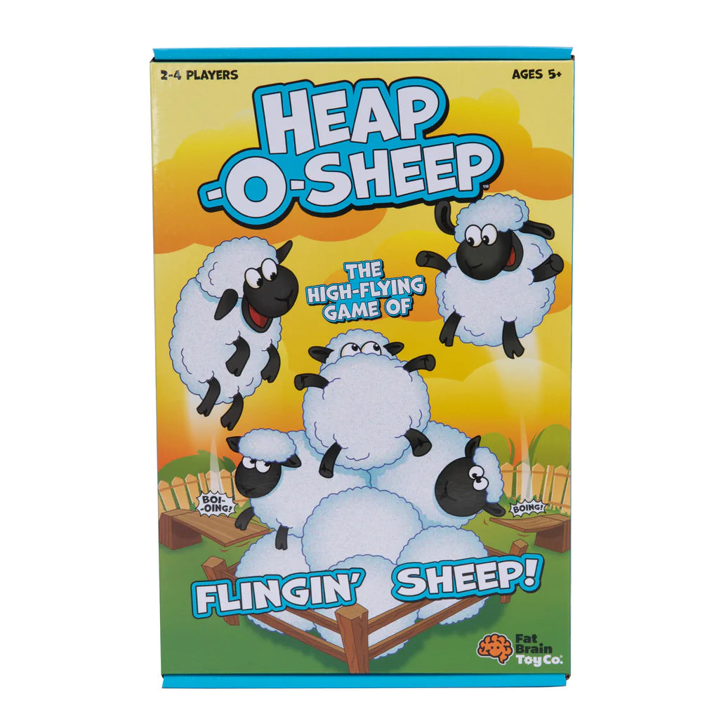 Fat Brain Heap-O-Sheep Game - How well can you operate a sheep-apult?-FATBRAIN-Little Giant Kidz