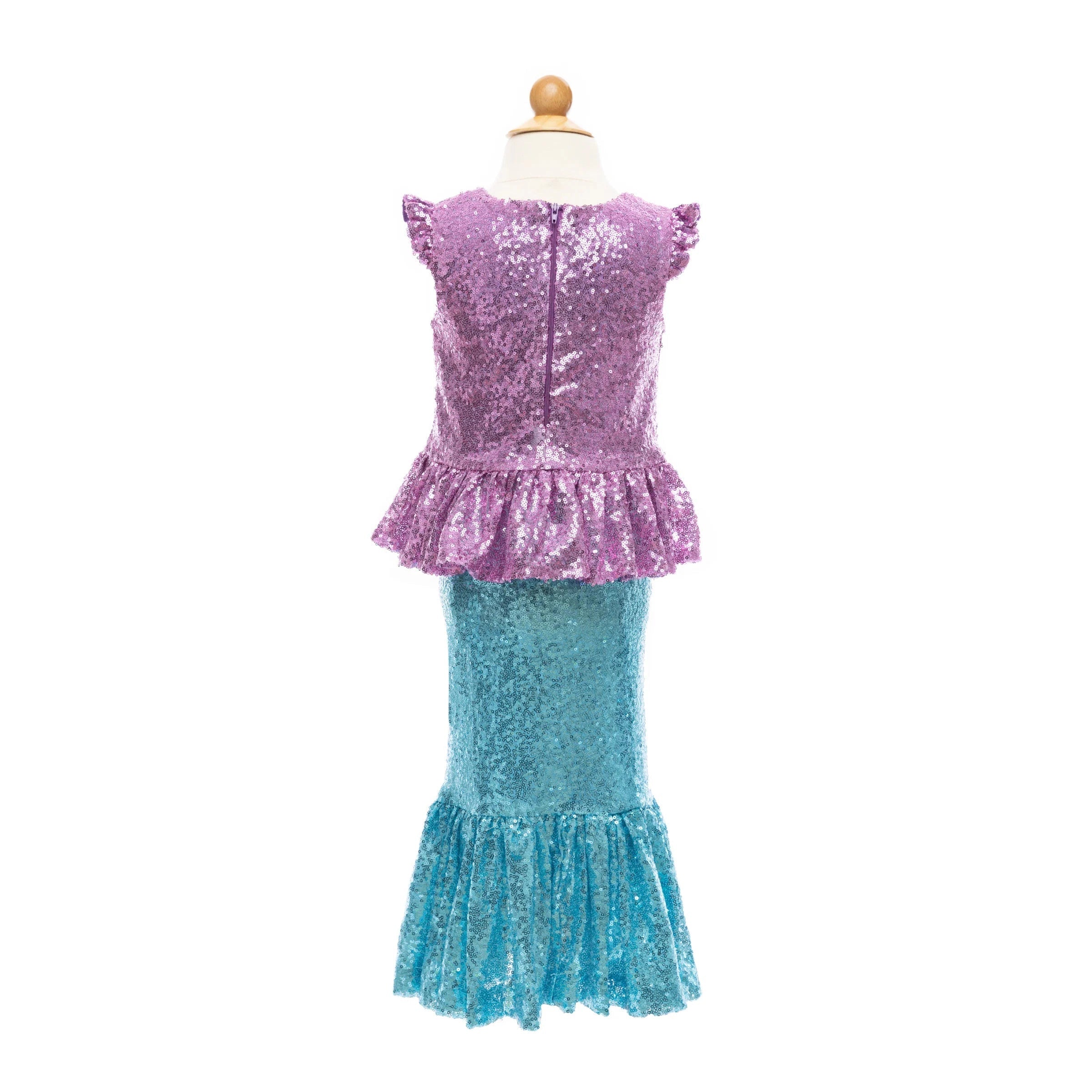 Great Pretenders Sequins Sparkle Mermaid Top & Skirt Set-Great Pretenders-Little Giant Kidz