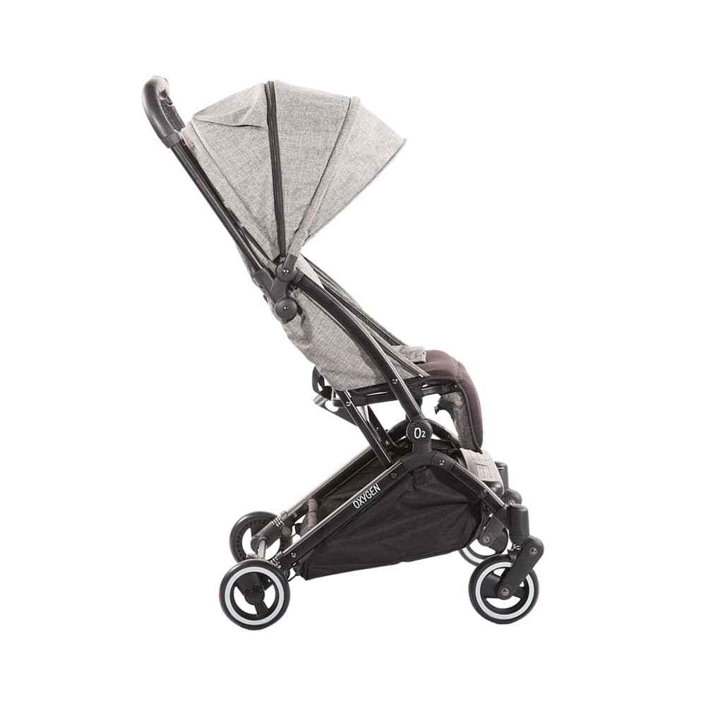 Guzzie + Guss Oxygen Stroller - Salt & Pepper-GUZZIE + GUSS-Little Giant Kidz