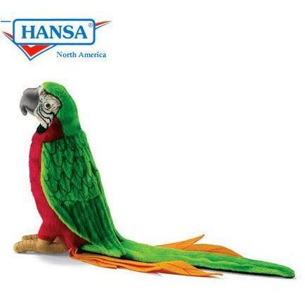 Hansa Parrots 7"-HANSA-Little Giant Kidz