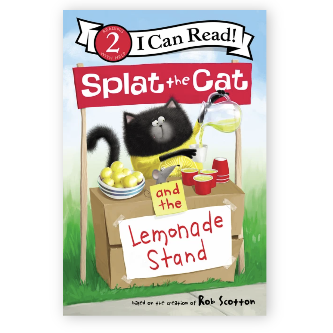 Harper Collins: I Can Read Level 2: Splat the Cat and the Lemonade Stand-HARPER COLLINS PUBLISHERS-Little Giant Kidz