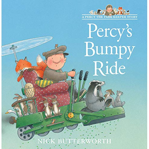 Harper Collins: Percy’s Bumpy Ride (A Percy the Park Keeper Story) (Paperback Book)-HARPER COLLINS PUBLISHERS-Little Giant Kidz