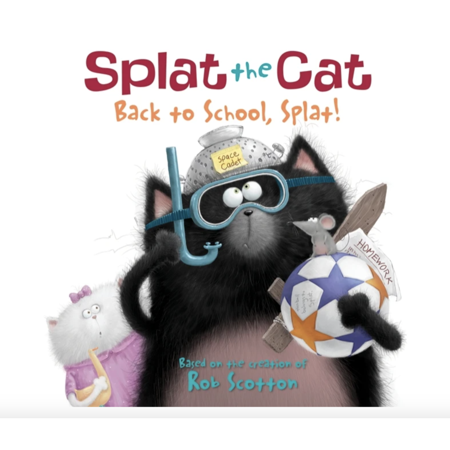 Harper Collins: Splat the Cat: Back to School, Splat! (Paperback Book)-HARPER COLLINS PUBLISHERS-Little Giant Kidz