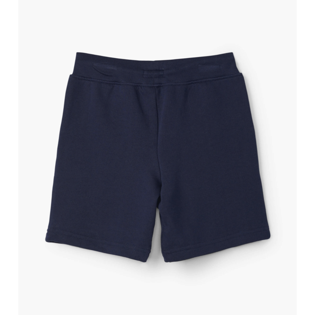 Hatley Navy Terry Shorts-HATLEY-Little Giant Kidz