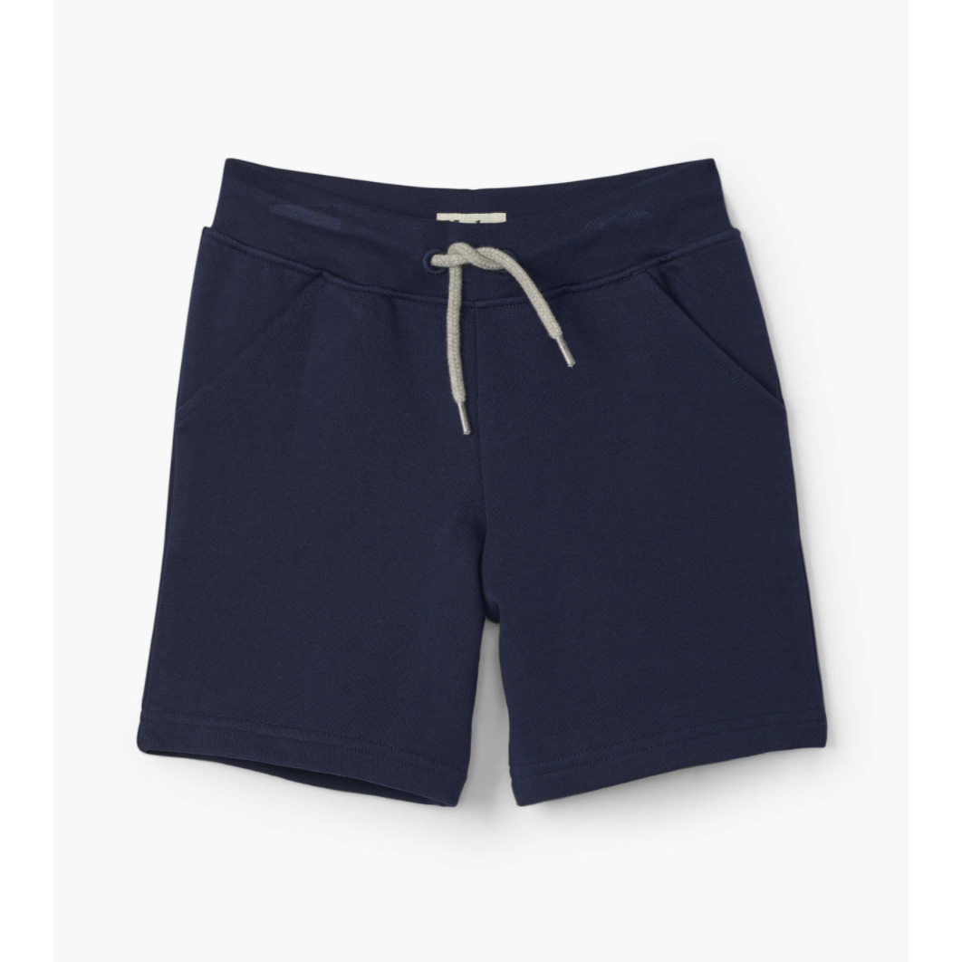 Hatley Navy Terry Shorts-HATLEY-Little Giant Kidz