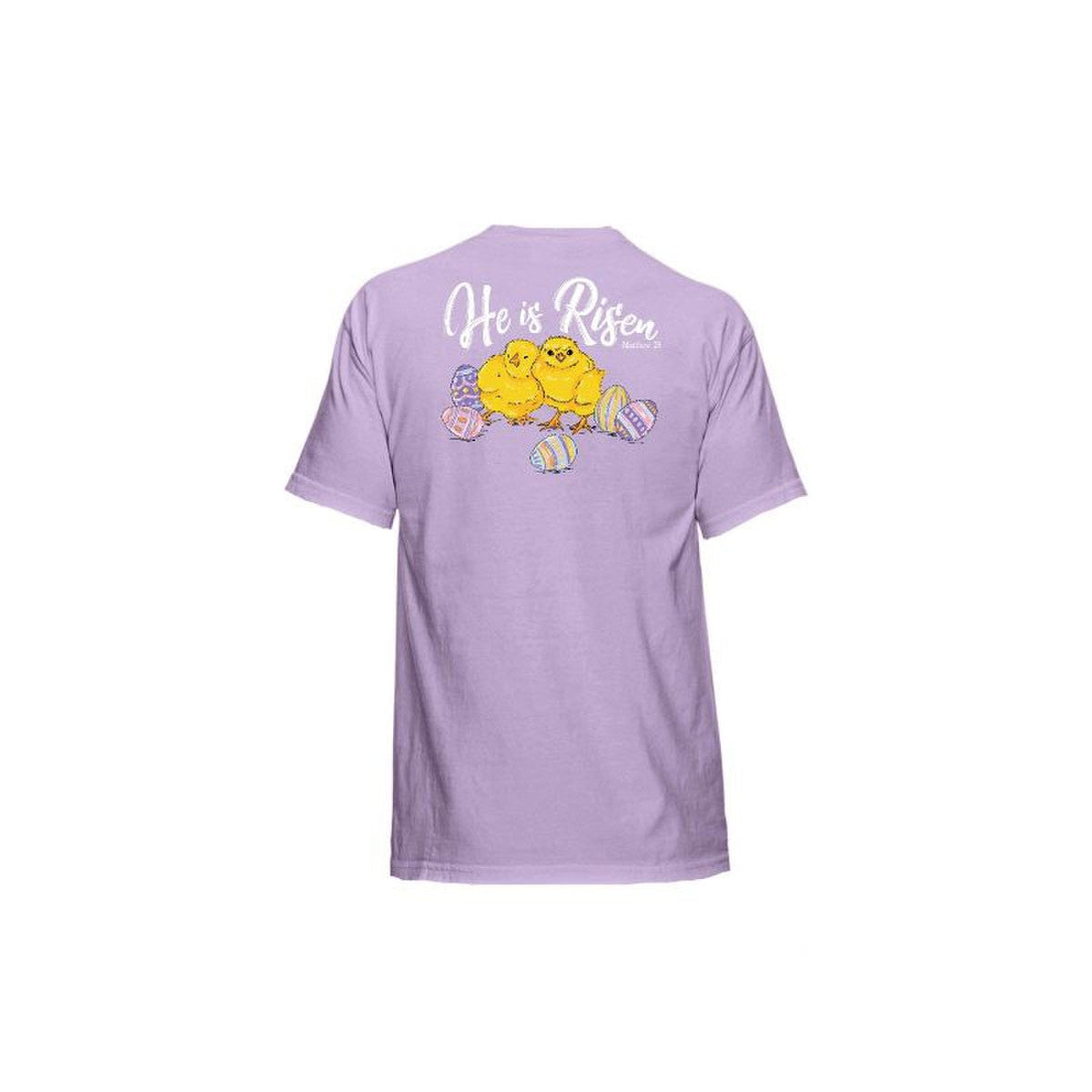 Jane Marie He is Risen Orchid Crew Neck T-Shirt-JANE MARIE-Little Giant Kidz